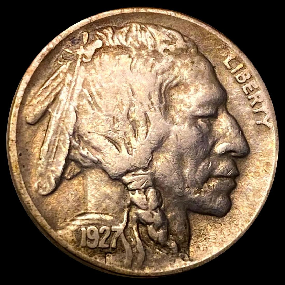 1927-D Buffalo Nickel NEARLY UNCIRCULATED (1 of 2)