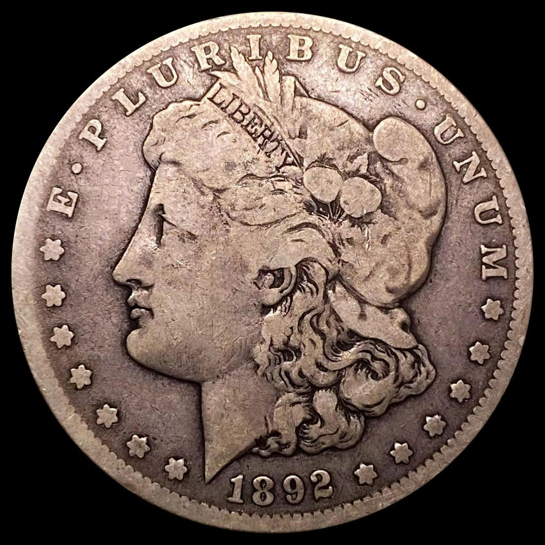 1892-S Morgan Silver Dollar LIGHTLY CIRCULATED (1 of 2)