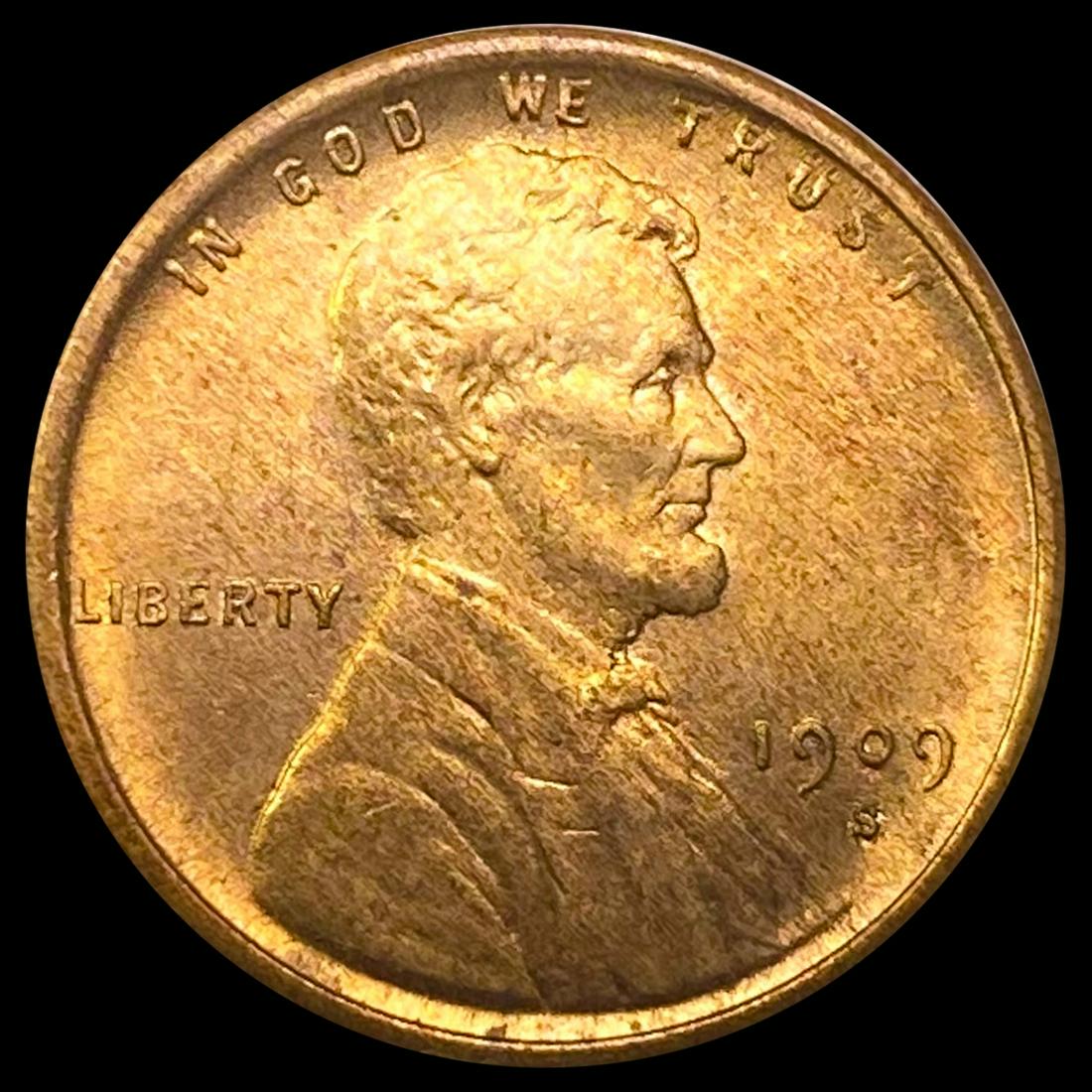 1909-S VDB RD Wheat Cent UNCIRCULATED (1 of 2)