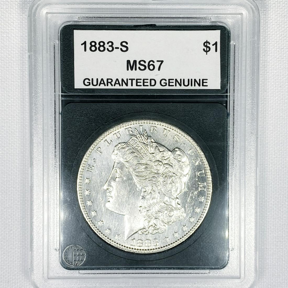 1883-S Morgan Silver Dollar GG - MS67 (1 of 2)