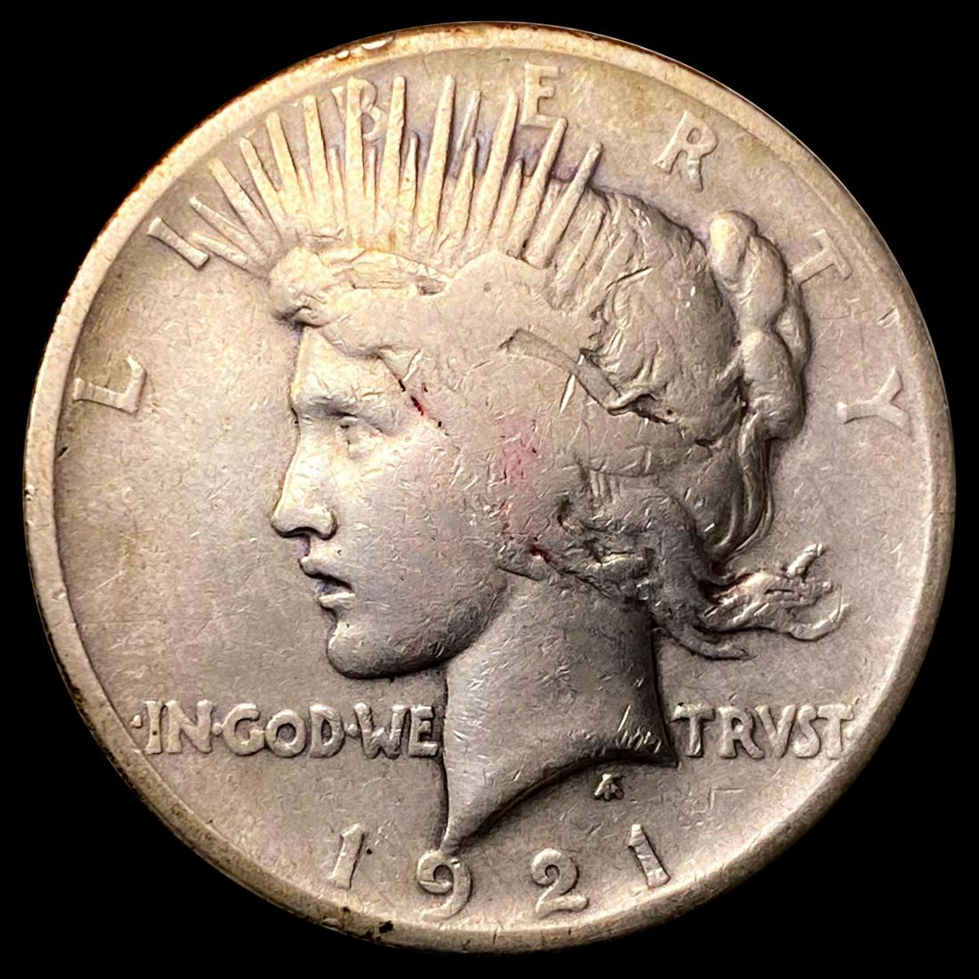 1921 Silver Peace Dollar LIGHTLY CIRCULATED (1 of 2)