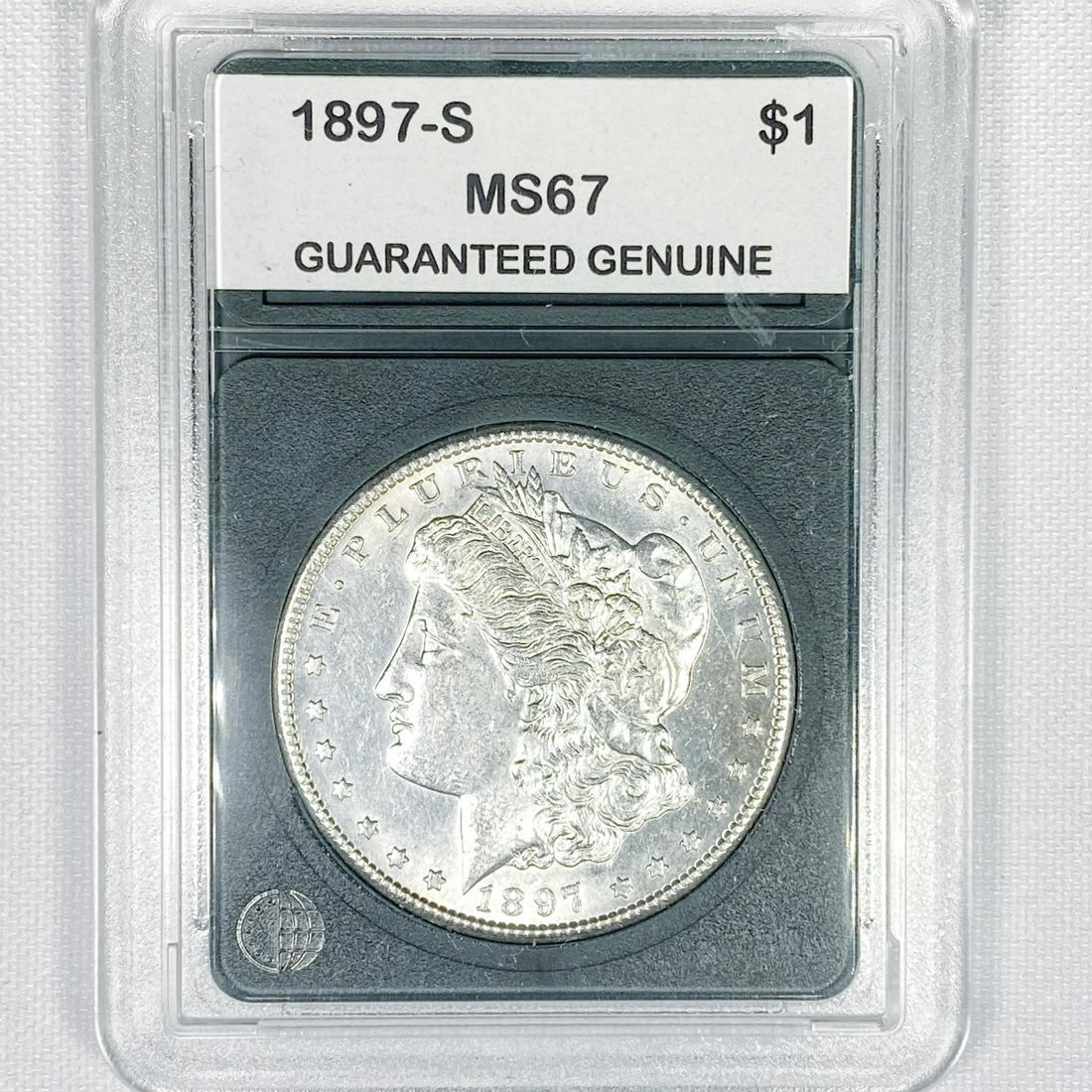 1897-S Morgan Silver Dollar - MS67 (1 of 2)