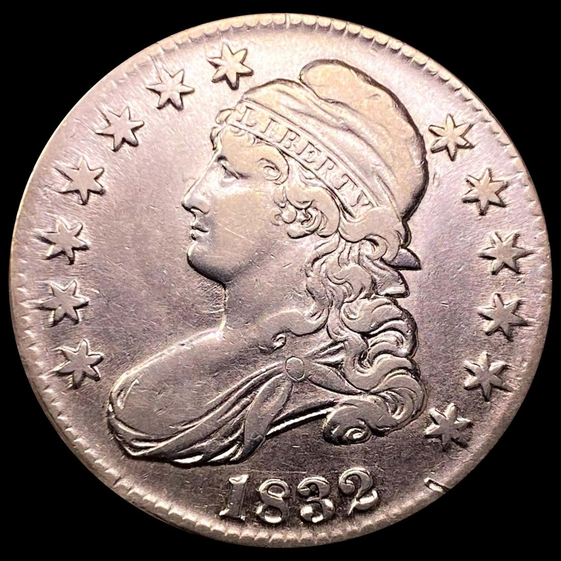 1832 Capped Bust Half Dollar ABOUT UNCIRCULATED (1 of 2)