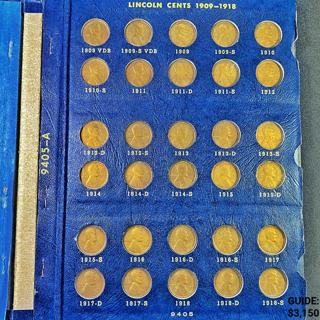 1909-1940 Lincoln Cents 90 Coins - (1 of 7)