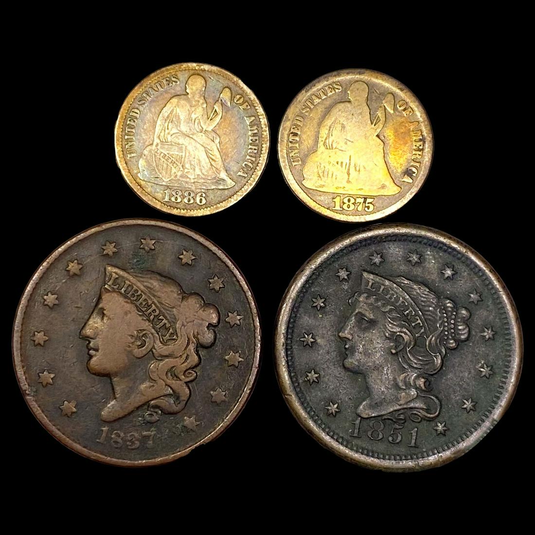 (4) Misc Coins LIGHTLY CIRCULATED (1 of 2)