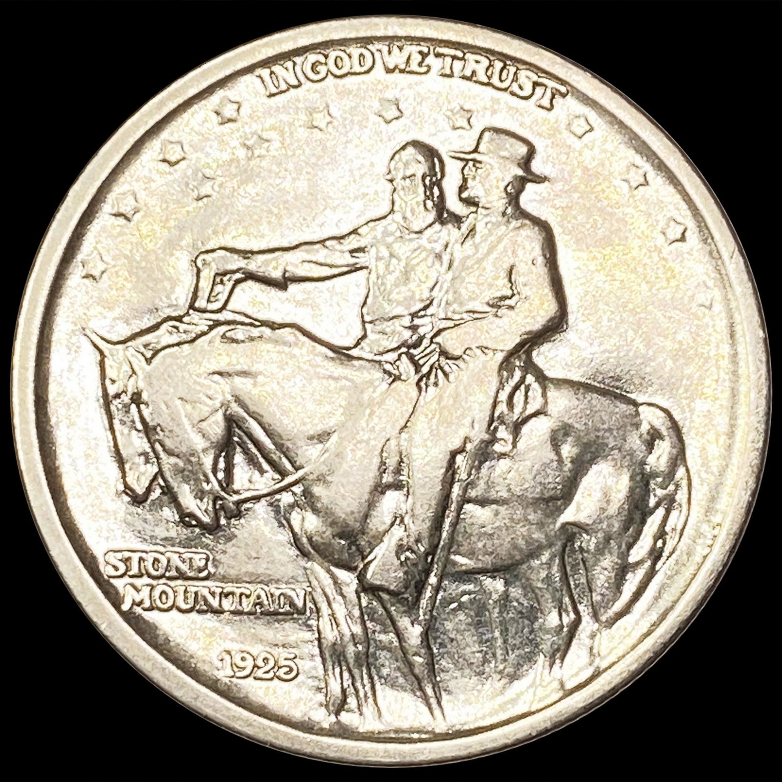 1925 Stone Mountain Half Dollar LIGHTLY (1 of 2)