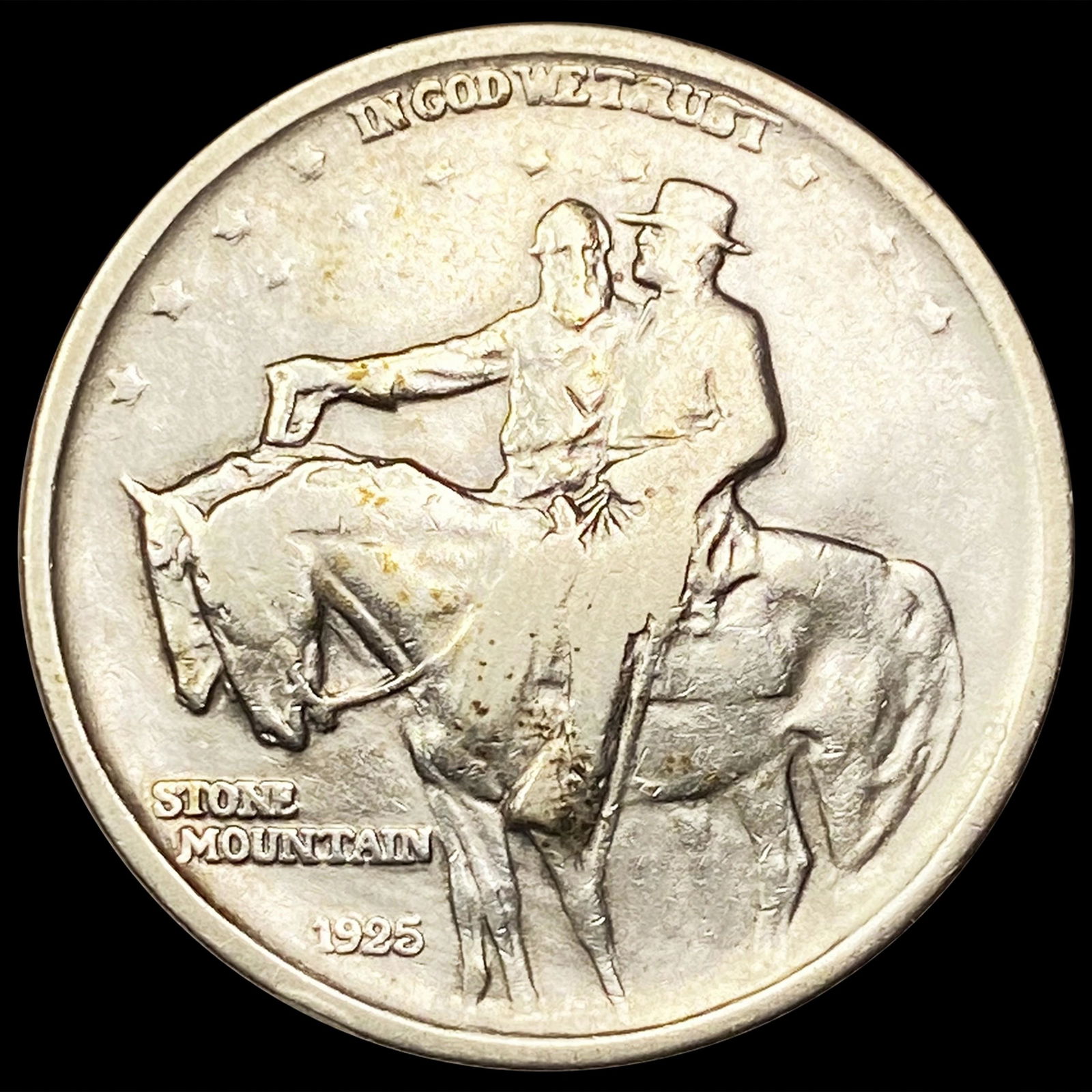 1925 Stone Mountain Half Dollar LIGHTLY (1 of 2)