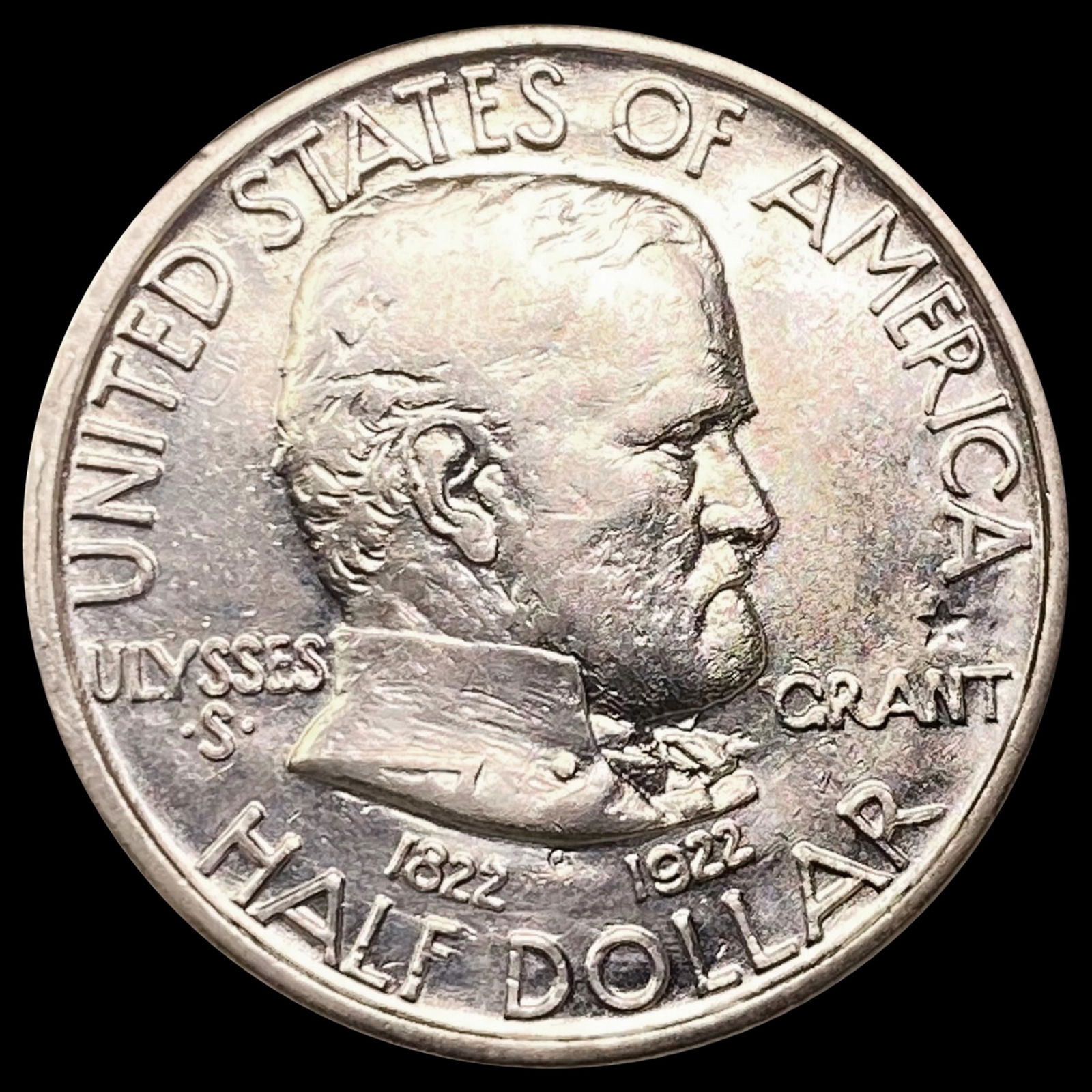 1922 STAR Grant Half Dollar CLOSELY UNCIRCULATED (1 of 2)