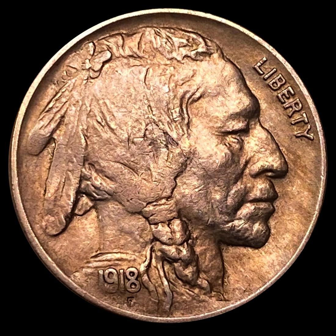 1918 Buffalo Nickel CLOSELY UNCIRCULATED (1 of 2)