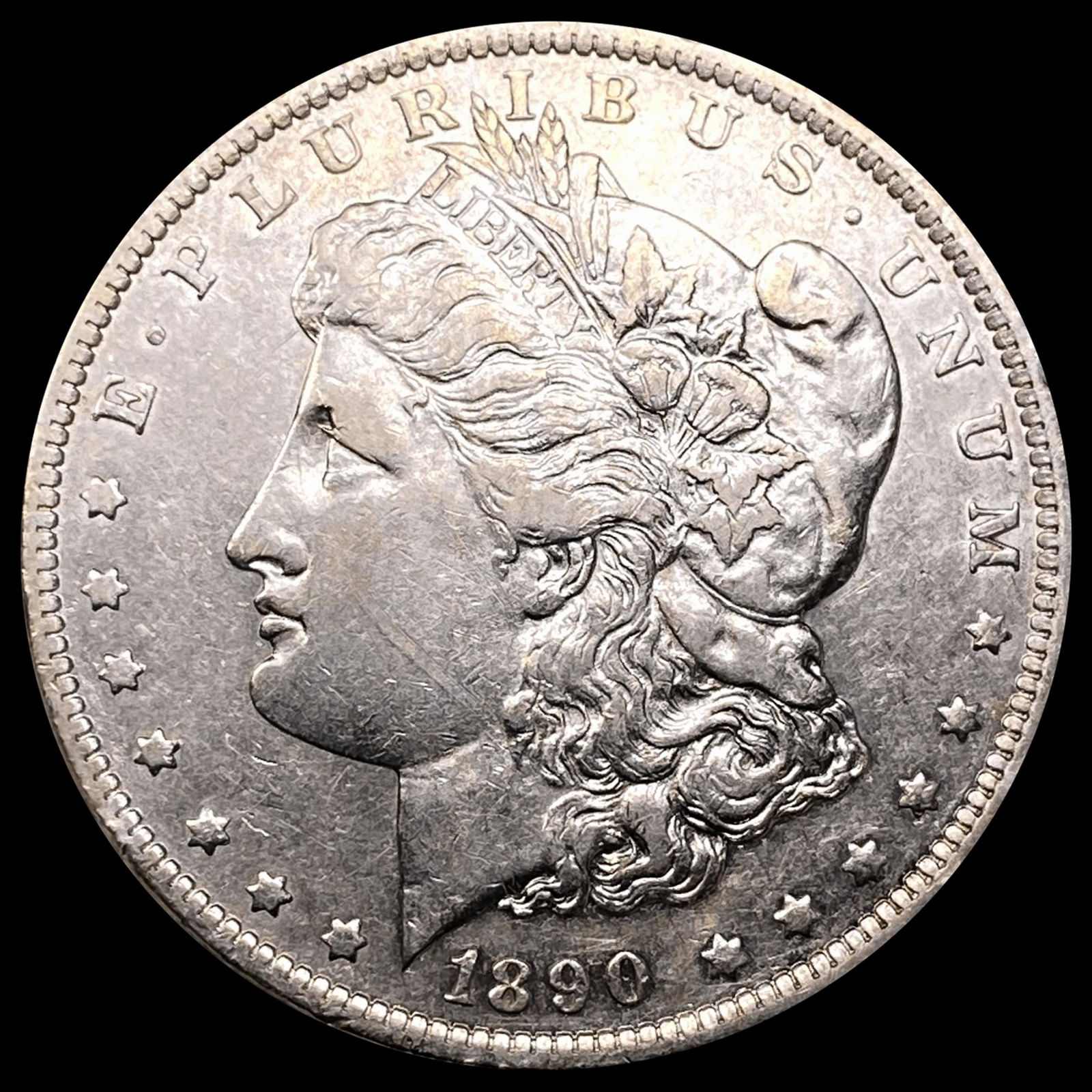 1890-O Morgan Silver Dollar NEARLY UNCIRCULATED (1 of 2)
