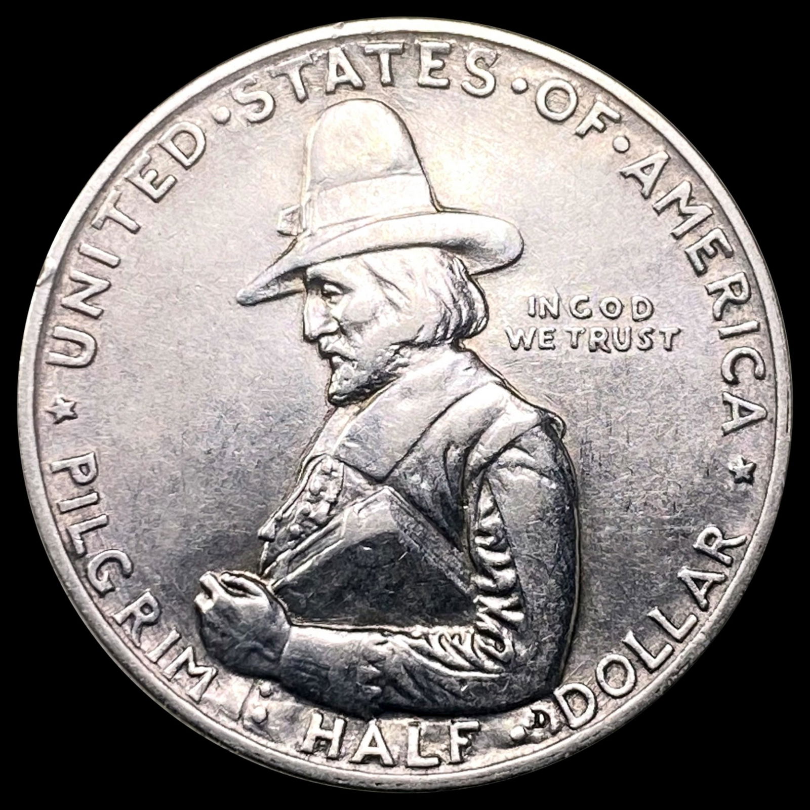 1920 Pilgrim Half Dollar CHOICE BU (1 of 2)
