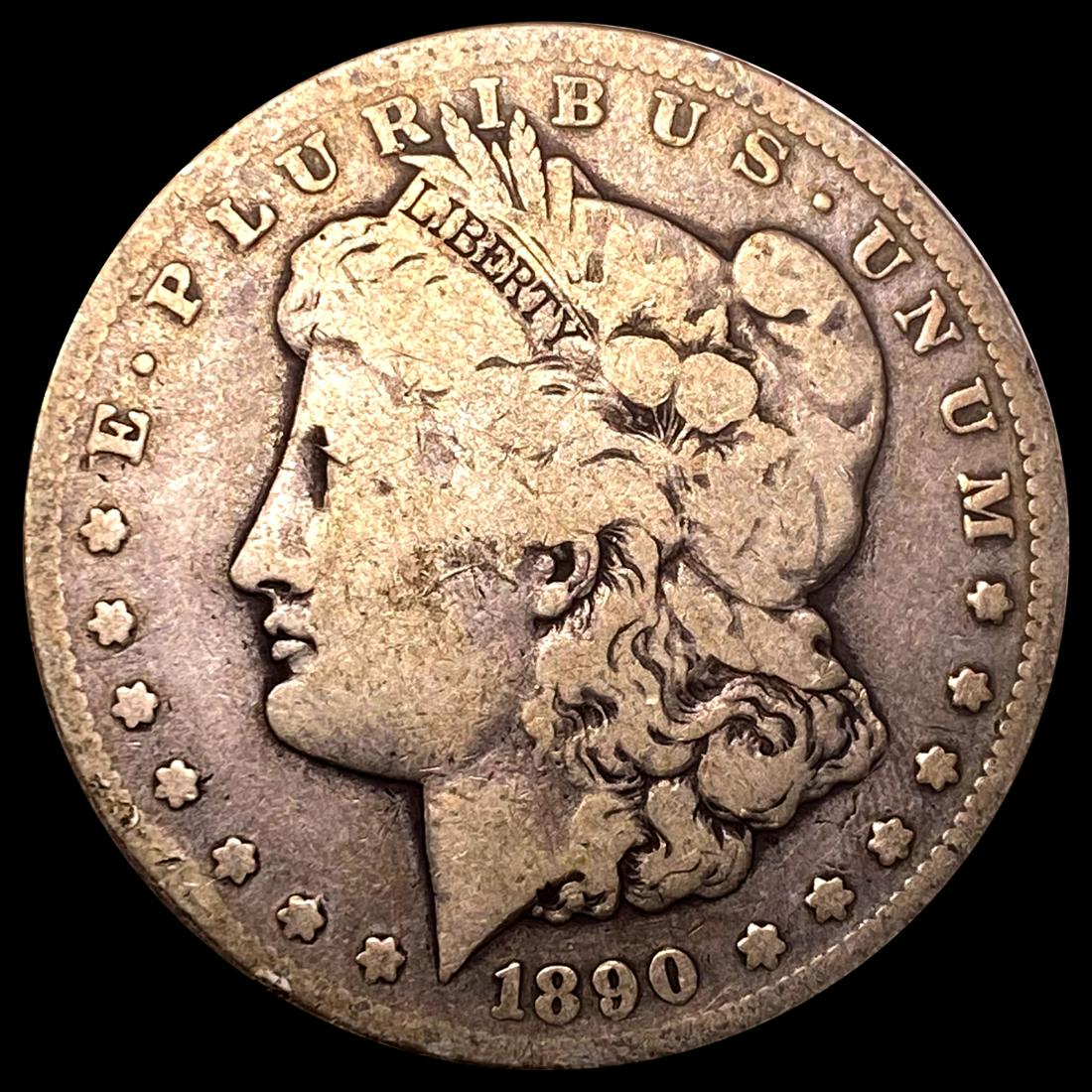 1890-CC Morgan Silver Dollar NICELY CIRCULATED (1 of 2)