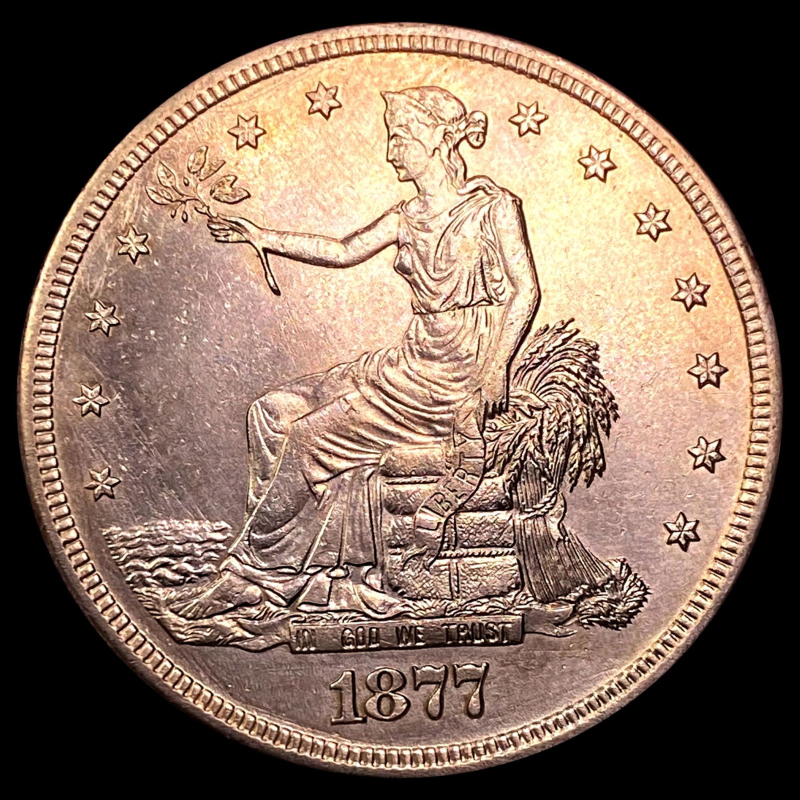 1877-S Silver Trade Dollar UNCIRCULATED (1 of 2)