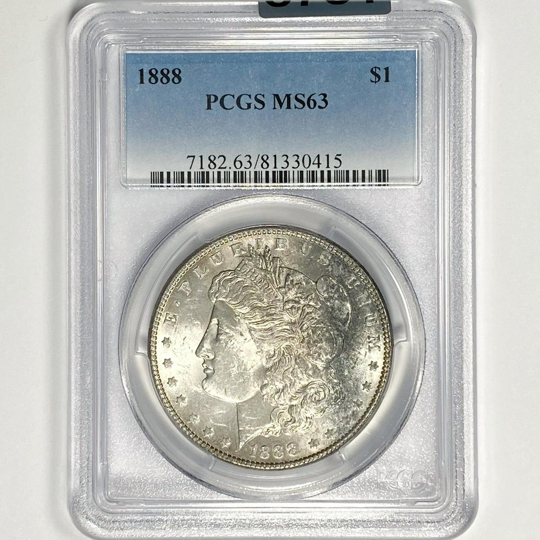 1888 Morgan Silver Dollar PCGS - MS63 (1 of 2)