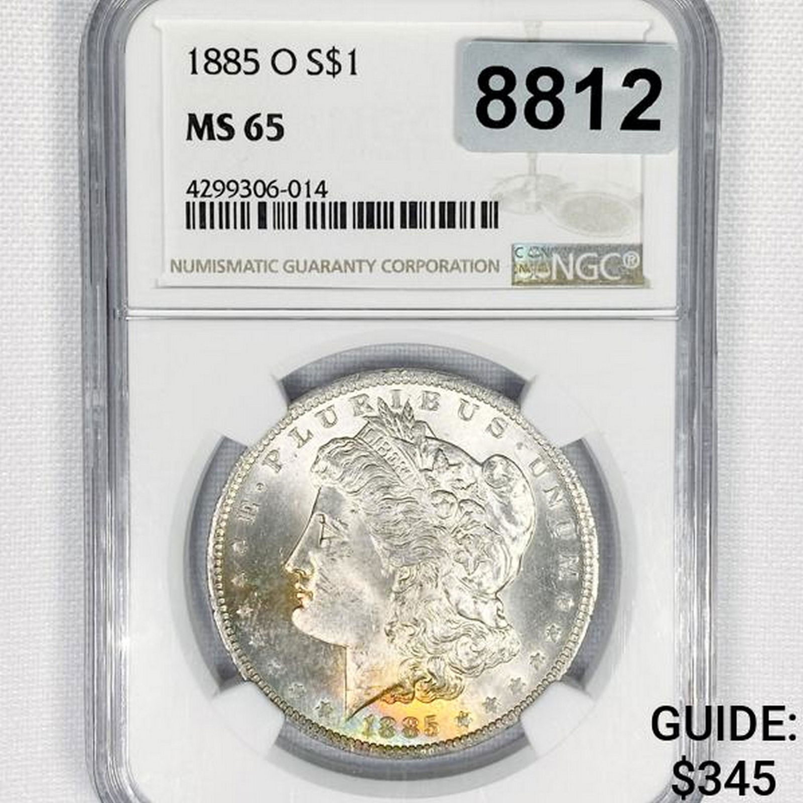 1885-O Morgan Silver Dollar NGC - MS65 (1 of 2)