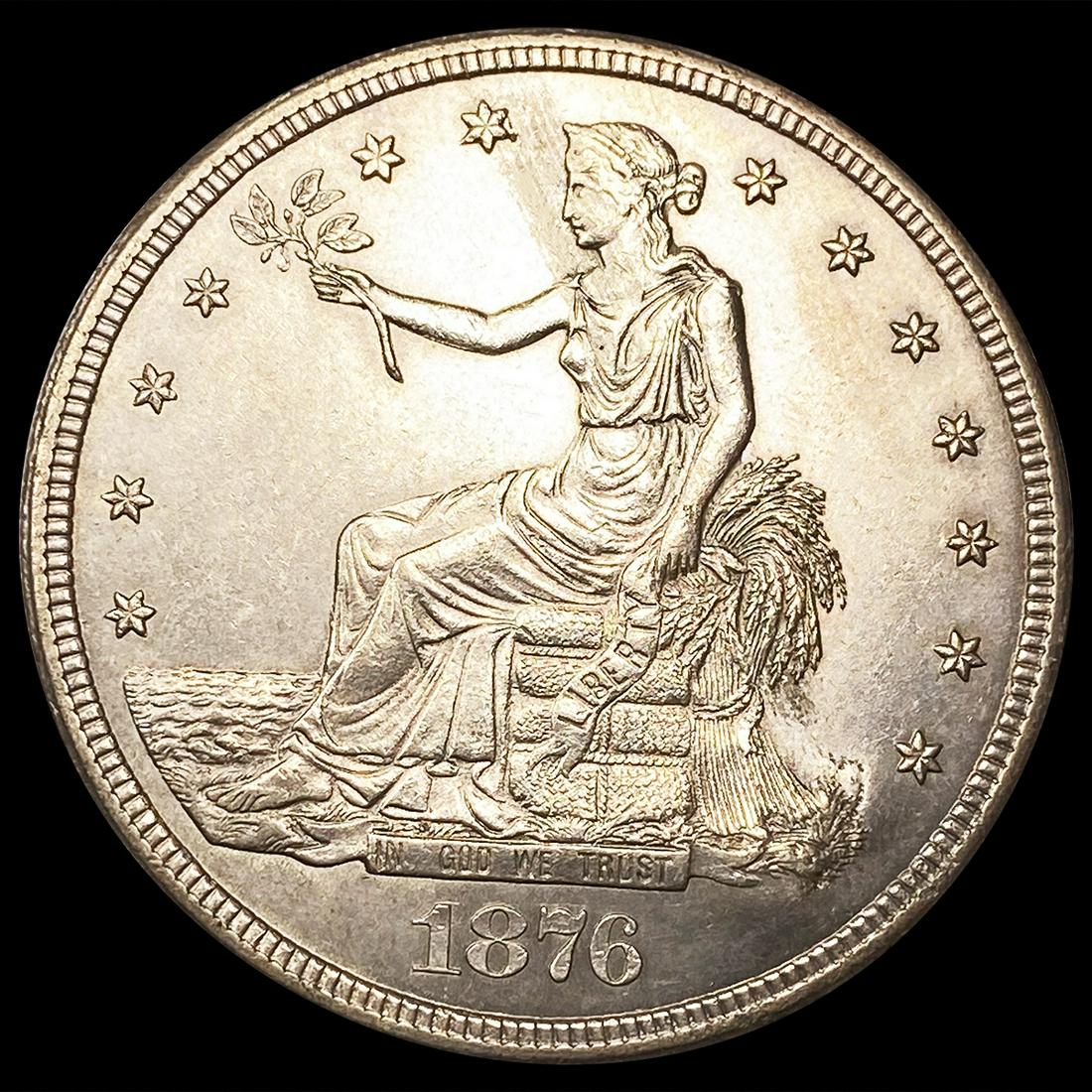 1876-S Silver Trade Dollar UNCIRCULATED (1 of 2)