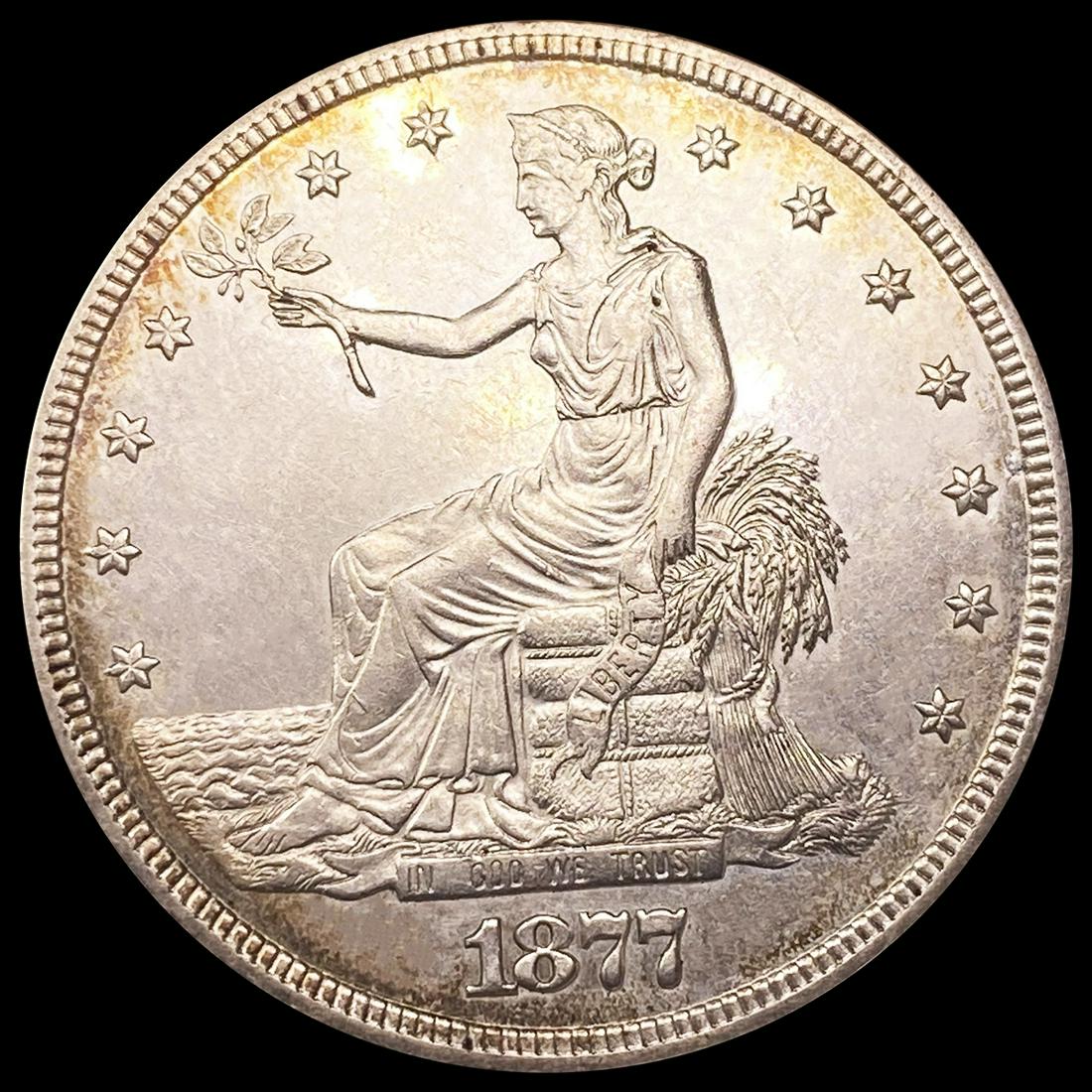 1877 Silver Trade Dollar UNCIRCULATED (1 of 2)
