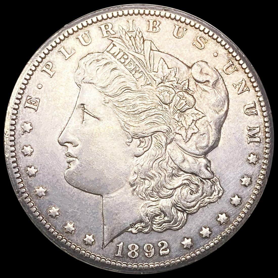 1892-CC Morgan Silver Dollar UNCIRCULATED (1 of 2)