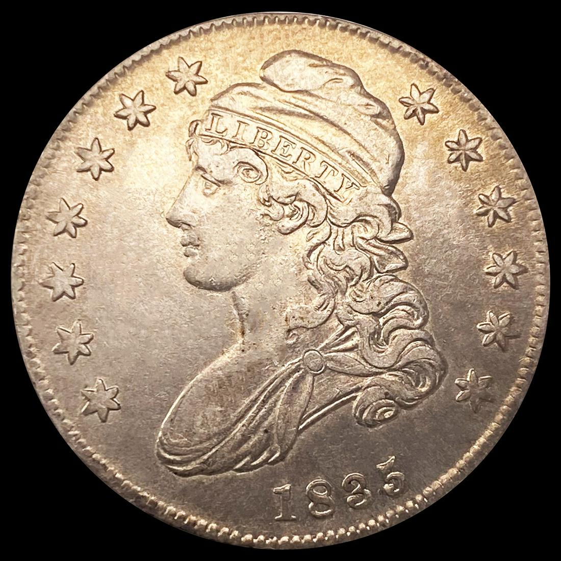 1835 Capped Bust Half Dollar NEARLY UNCIRCULATED (1 of 2)