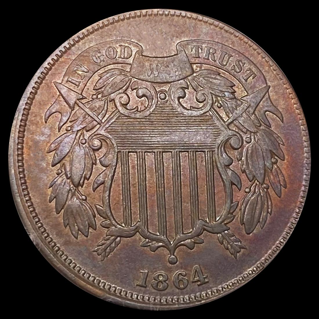 1864 Two Cent Piece CLOSELY UNCIRCULATED (1 of 2)