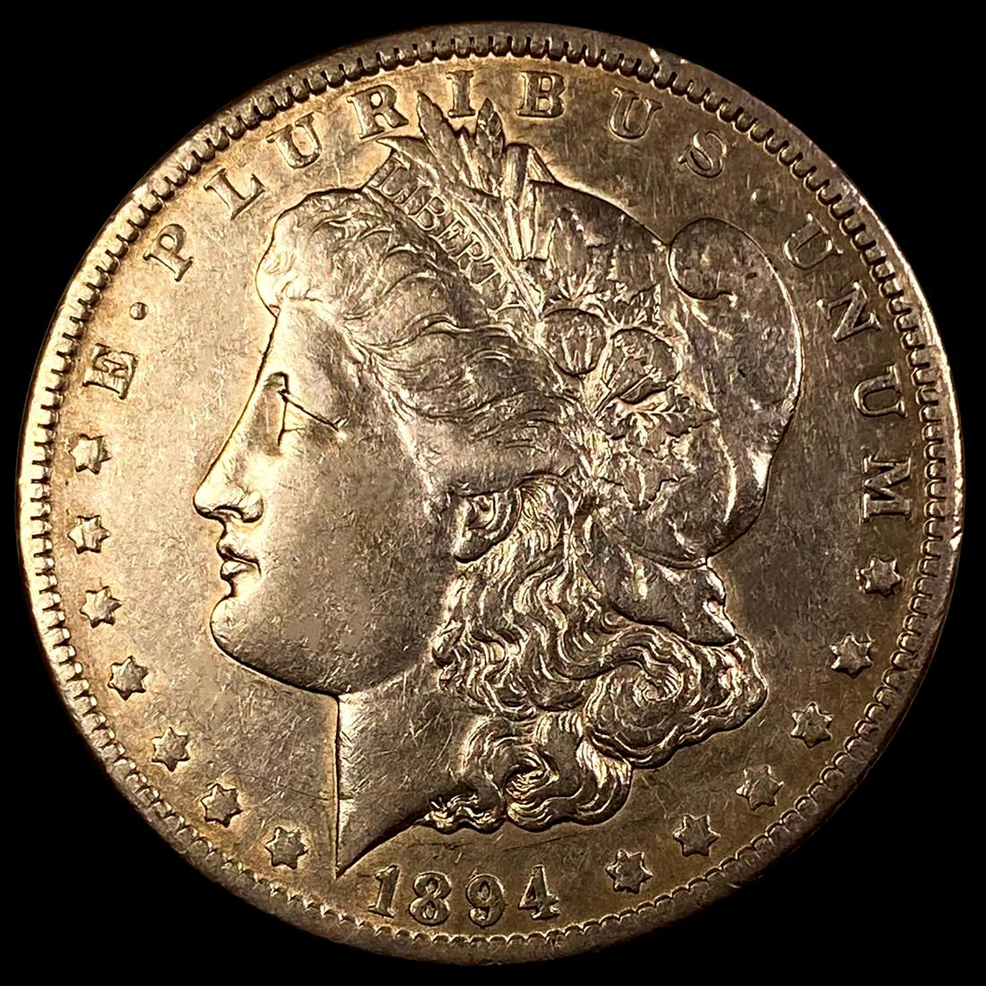 1894-O Morgan Silver Dollar NEARLY UNCIRCULATED (1 of 2)