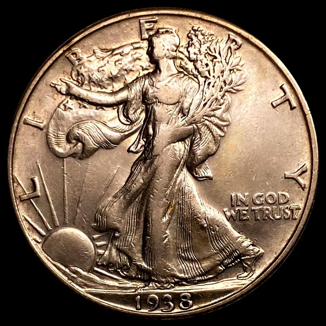 1938-D Walking Liberty Half Dollar CLOSELY (1 of 2)