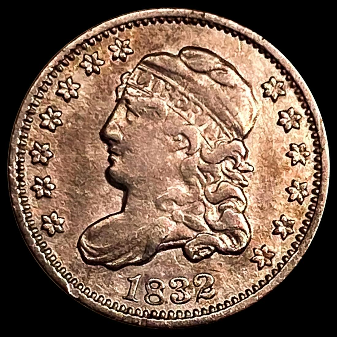 1832 Capped Bust Half Dime ABOUT UNCIRCULATED (1 of 2)