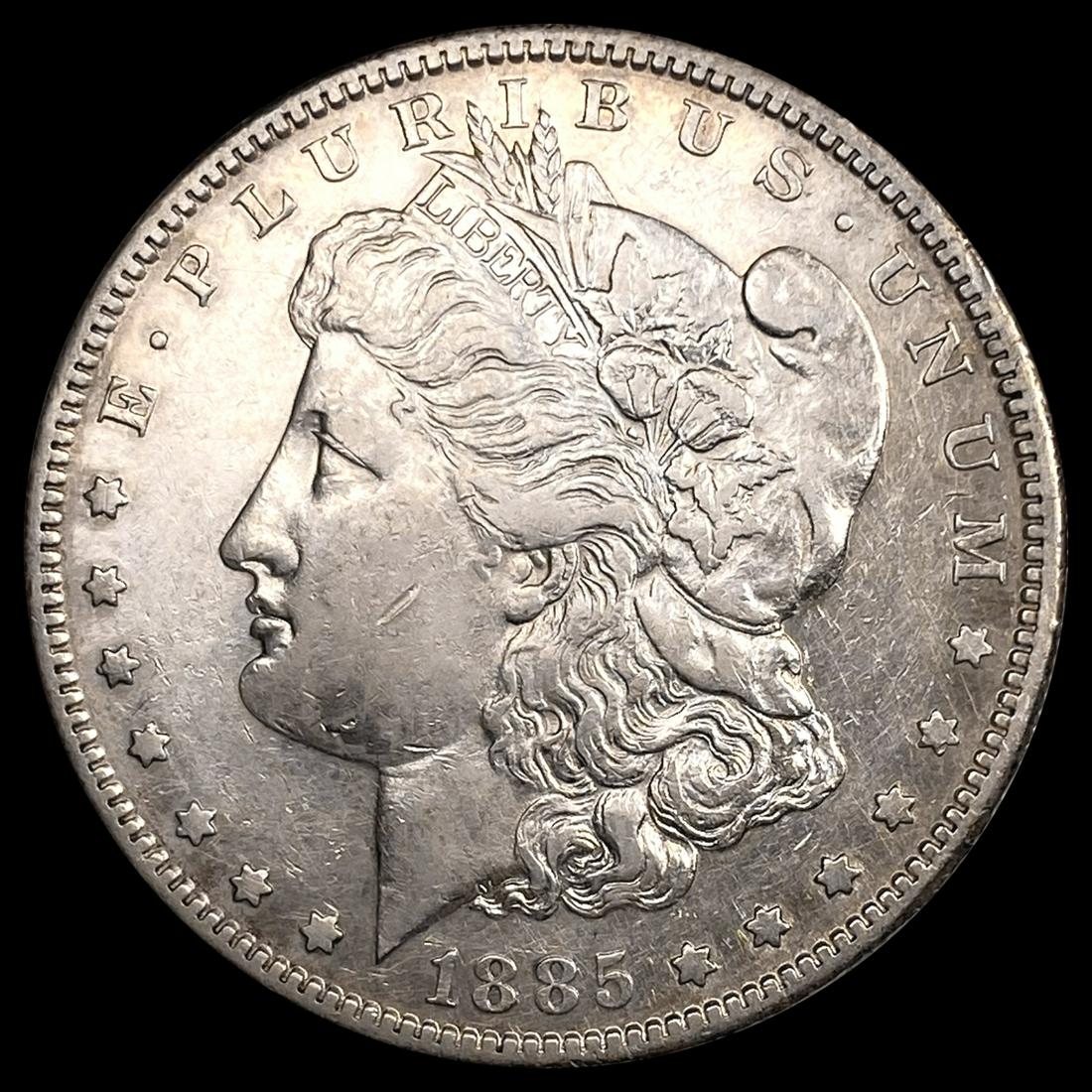 1885-S Morgan Silver Dollar CLOSELY UNCIRCULATED (1 of 2)