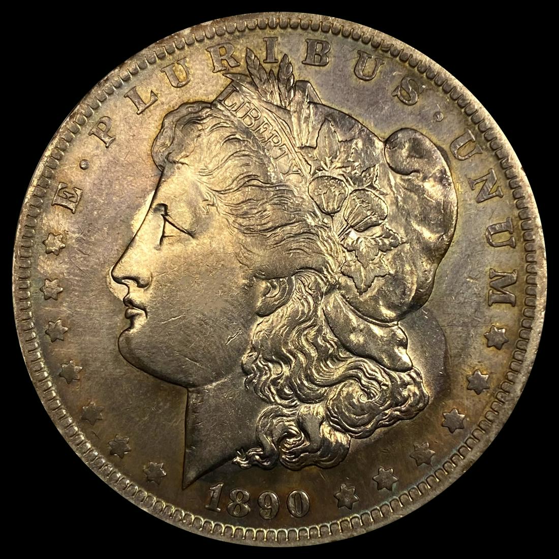 1890-O Morgan Silver Dollar CLOSELY UNCIRCULATED (1 of 2)