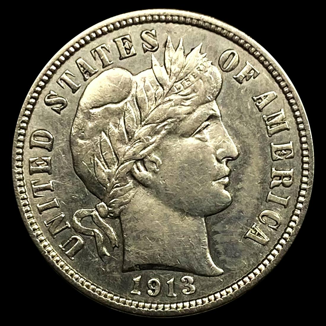 1913 Barber Dime UNCIRCULATED (1 of 2)