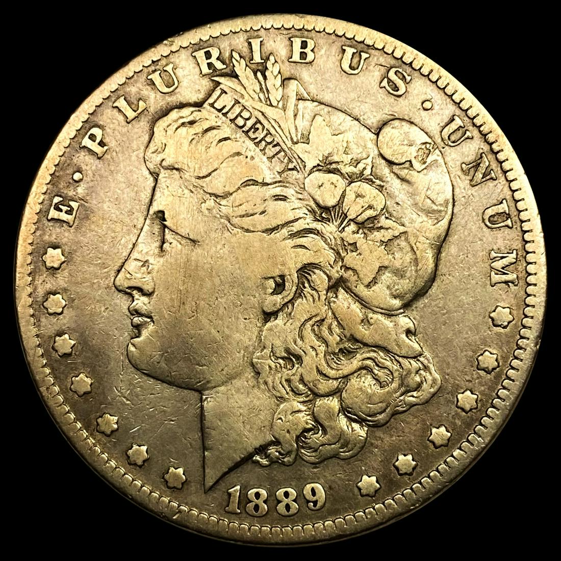 1889-CC Morgan Silver Dollar LIGHTLY CIRCULATED (1 of 2)