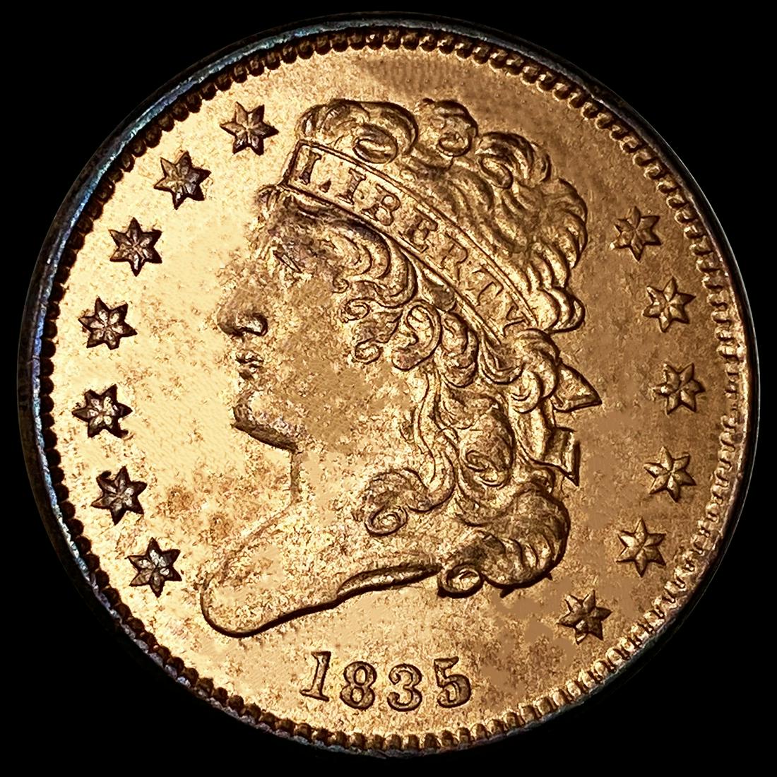1835 Classic Head Half Cent UNCIRCULATED (1 of 2)