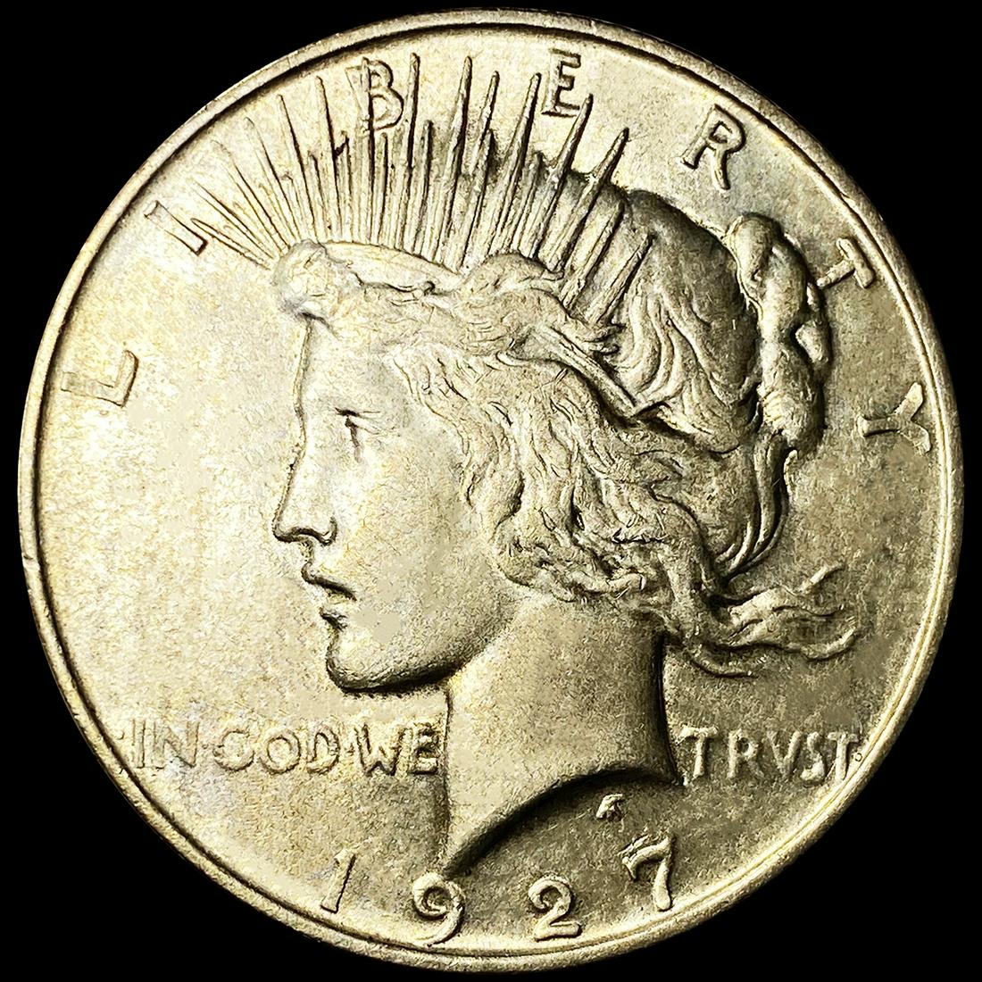 1927-D Silver Peace Dollar CLOSELY UNCIRCULATED (1 of 2)