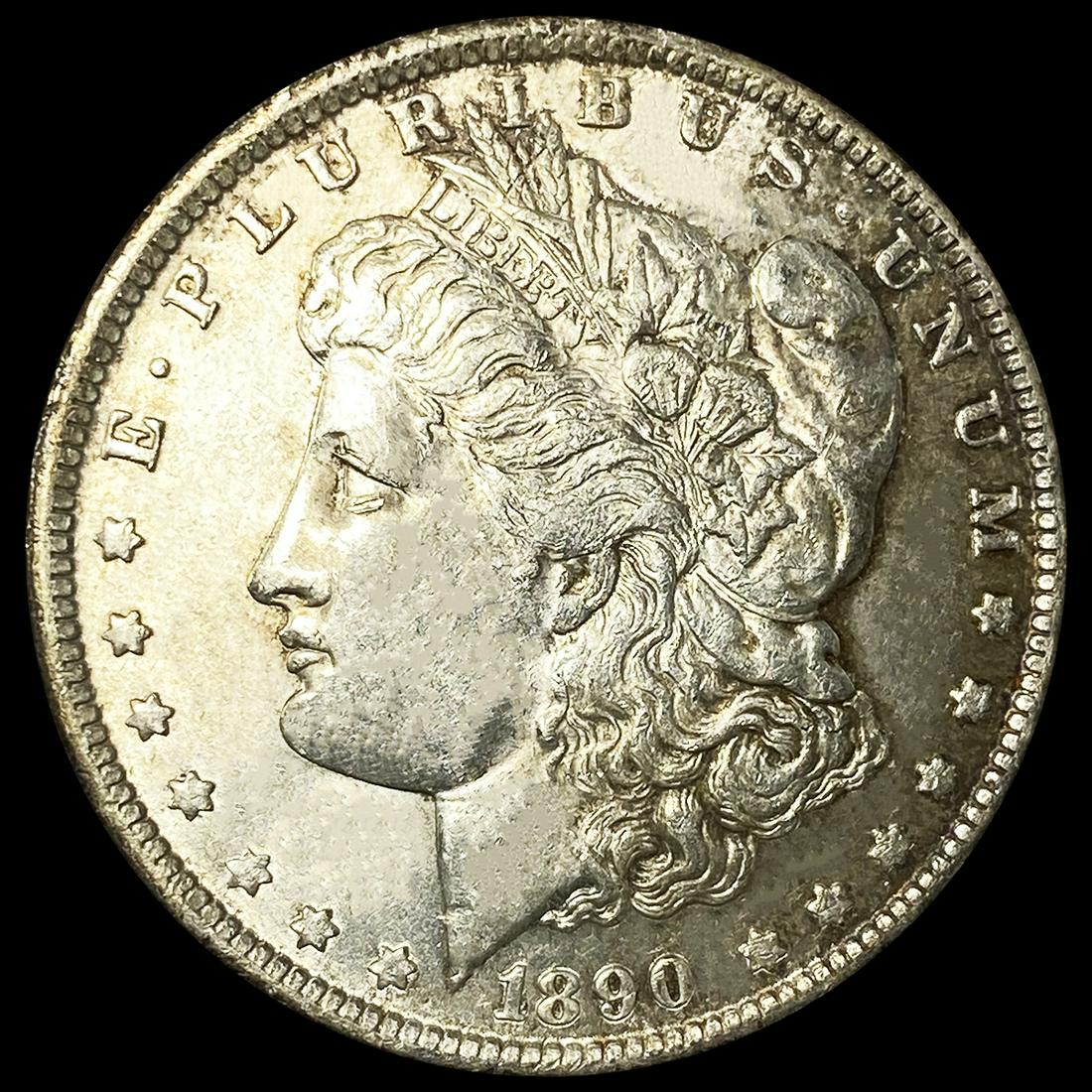 1890-O Morgan Silver Dollar CLOSELY UNCIRCULATED (1 of 2)