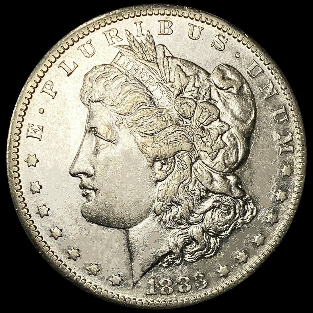 1883-S Morgan Silver Dollar NEARLY UNCIRCULATED (1 of 2)