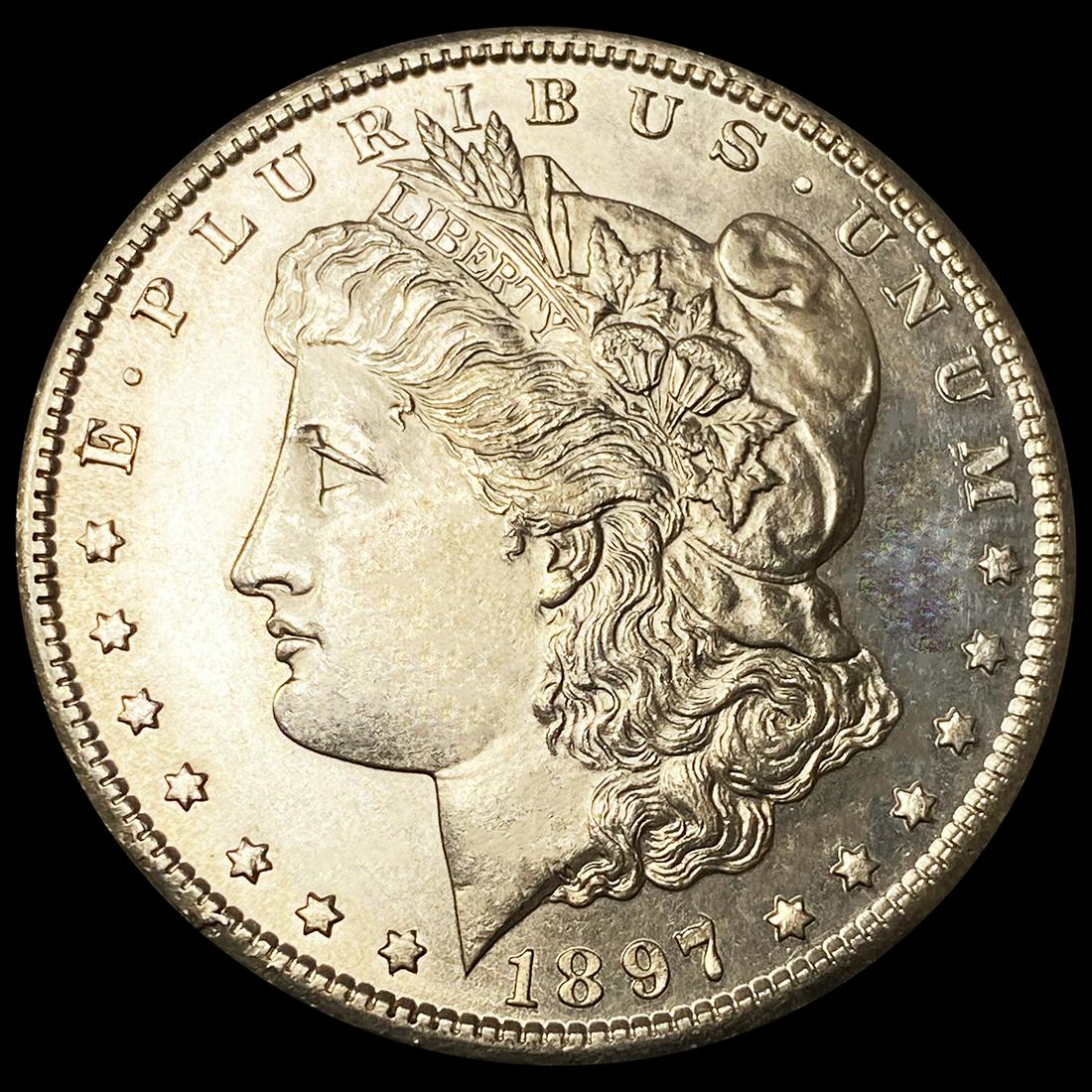 1897-S Morgan Silver Dollar UNCIRCULATED (1 of 2)