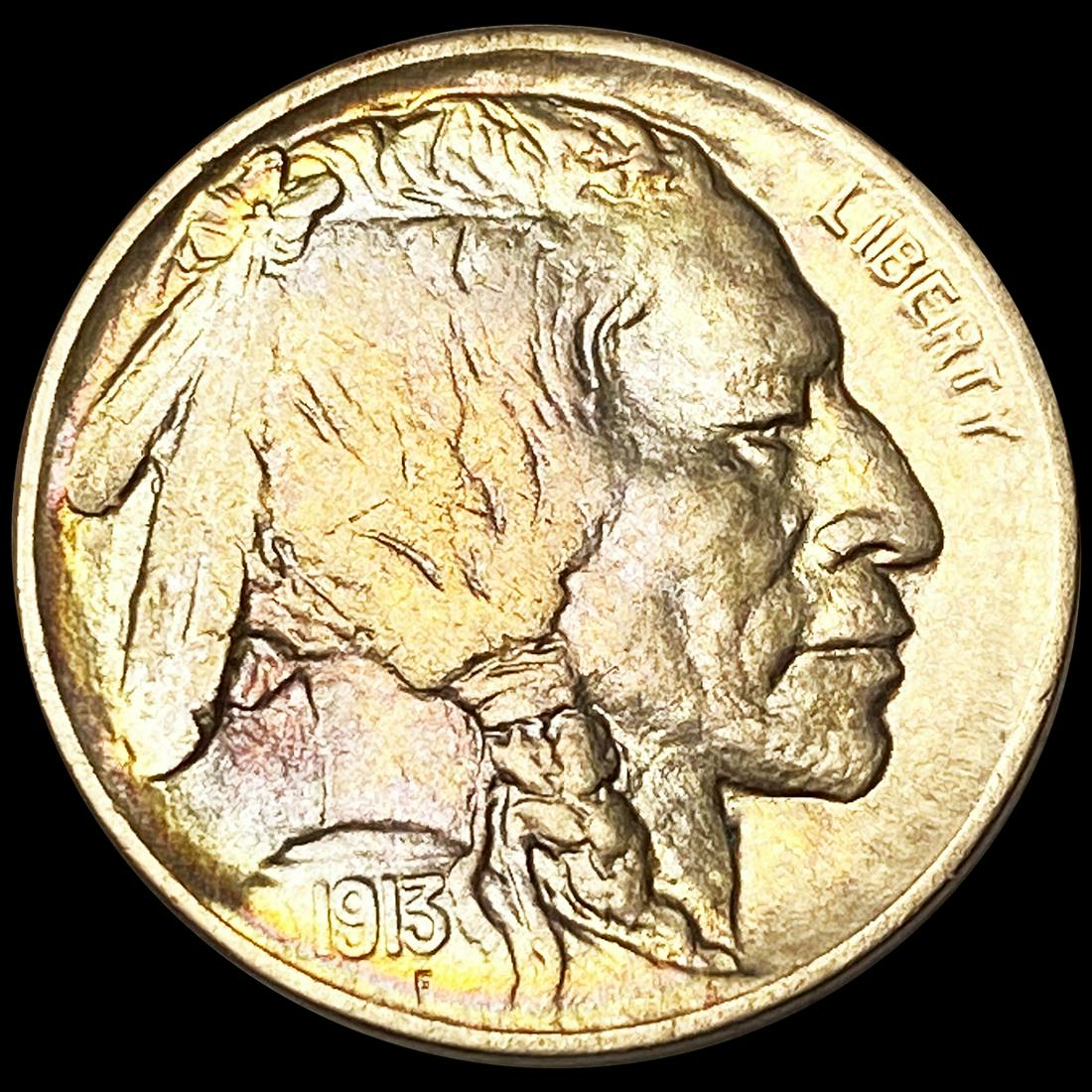 1913-D Ty 2 Buffalo Nickel UNCIRCULATED (1 of 2)