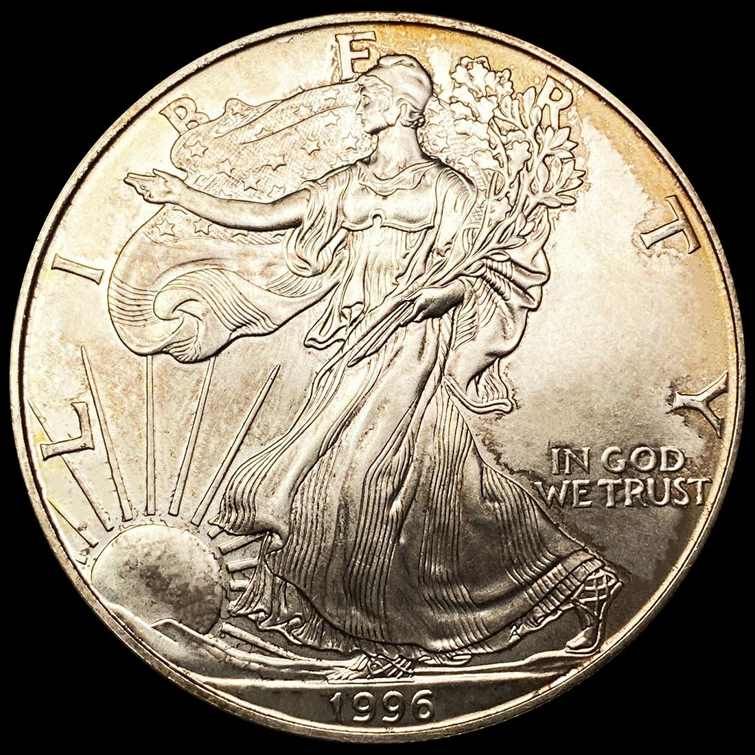 1996 Silver Eagle Dollar SUPERB GEM BU (1 of 2)