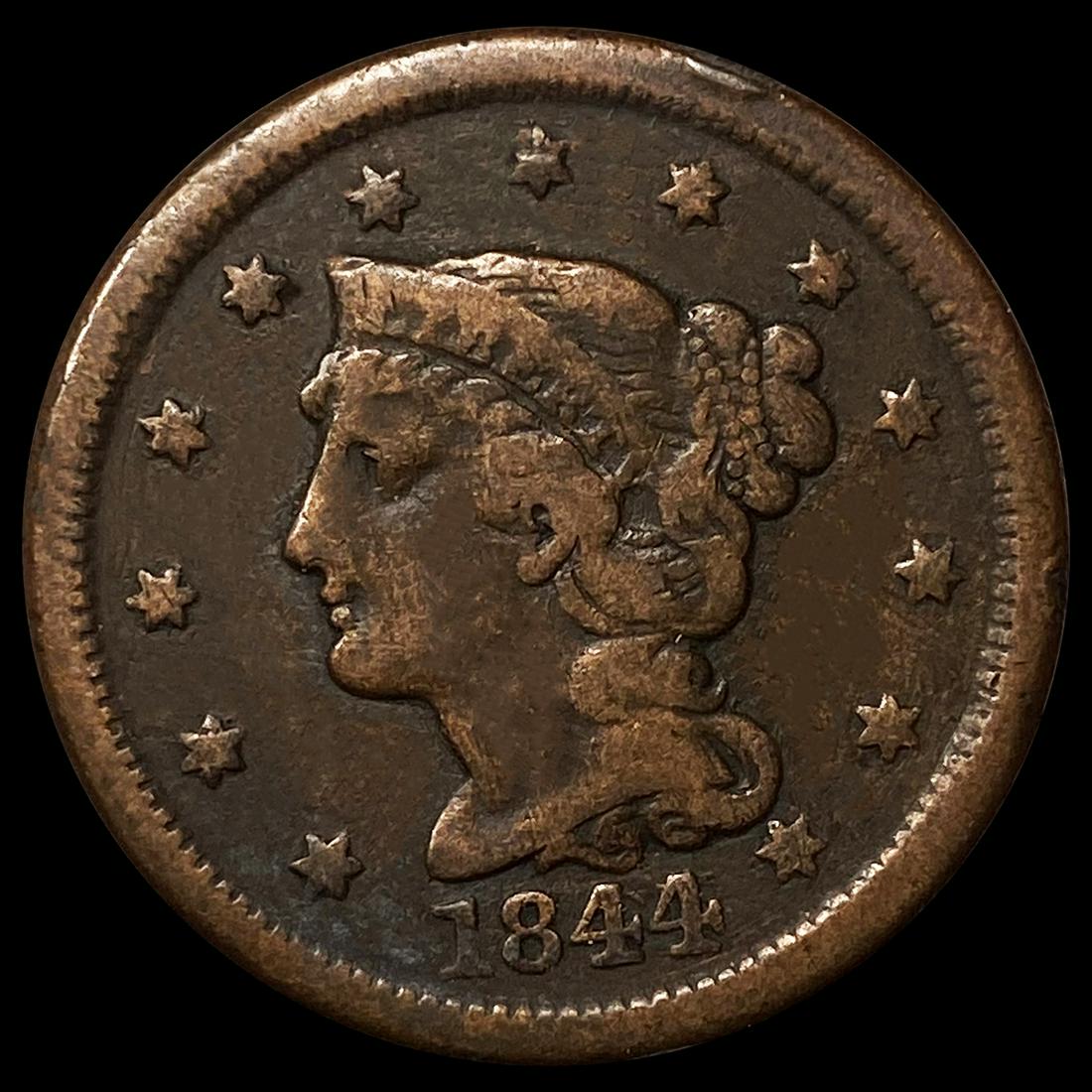 1844/81 Large Cent LIGHTLY CIRCULATED (1 of 2)