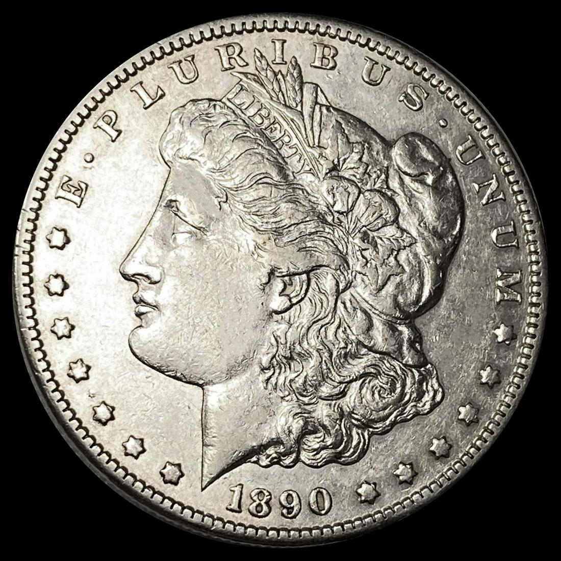 1890-CC Morgan Silver Dollar CLOSELY UNCIRCULATED (1 of 2)