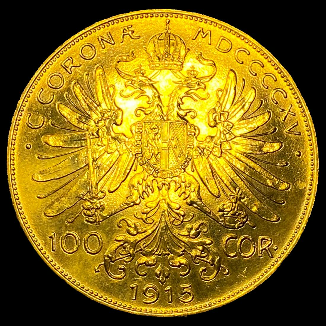 1915 Austrian Gold Kroner UNCIRCULATED (1 of 2)