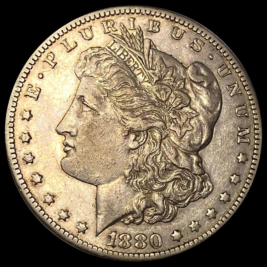 1880-CC Morgan Silver Dollar NEARLY UNCIRCULATED (1 of 2)