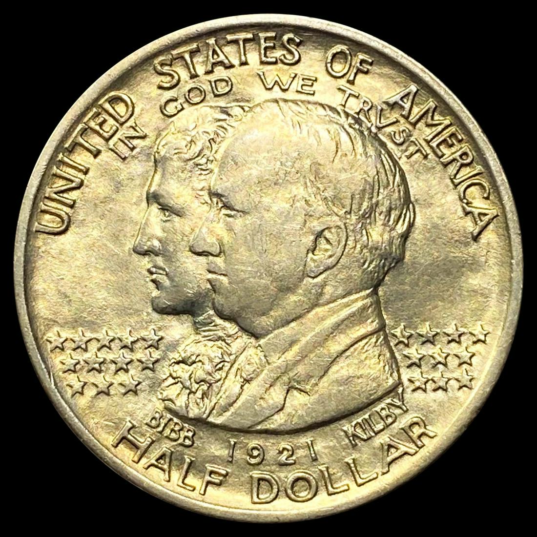 1921 Alabama Half Dollar NEARLY UNCIRCULATED (1 of 2)
