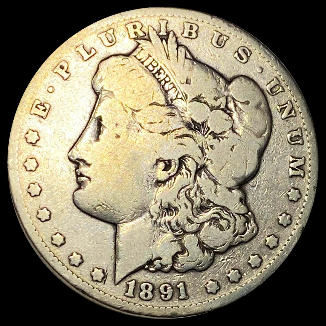 1891-CC Morgan Silver Dollar NICELY CIRCULATED (1 of 2)
