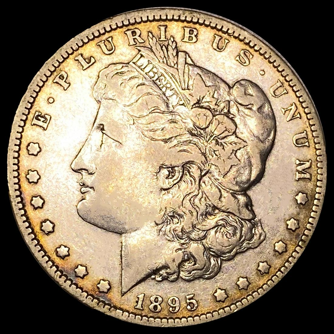 1895-O Morgan Silver Dollar NEARLY UNCIRCULATED (1 of 2)