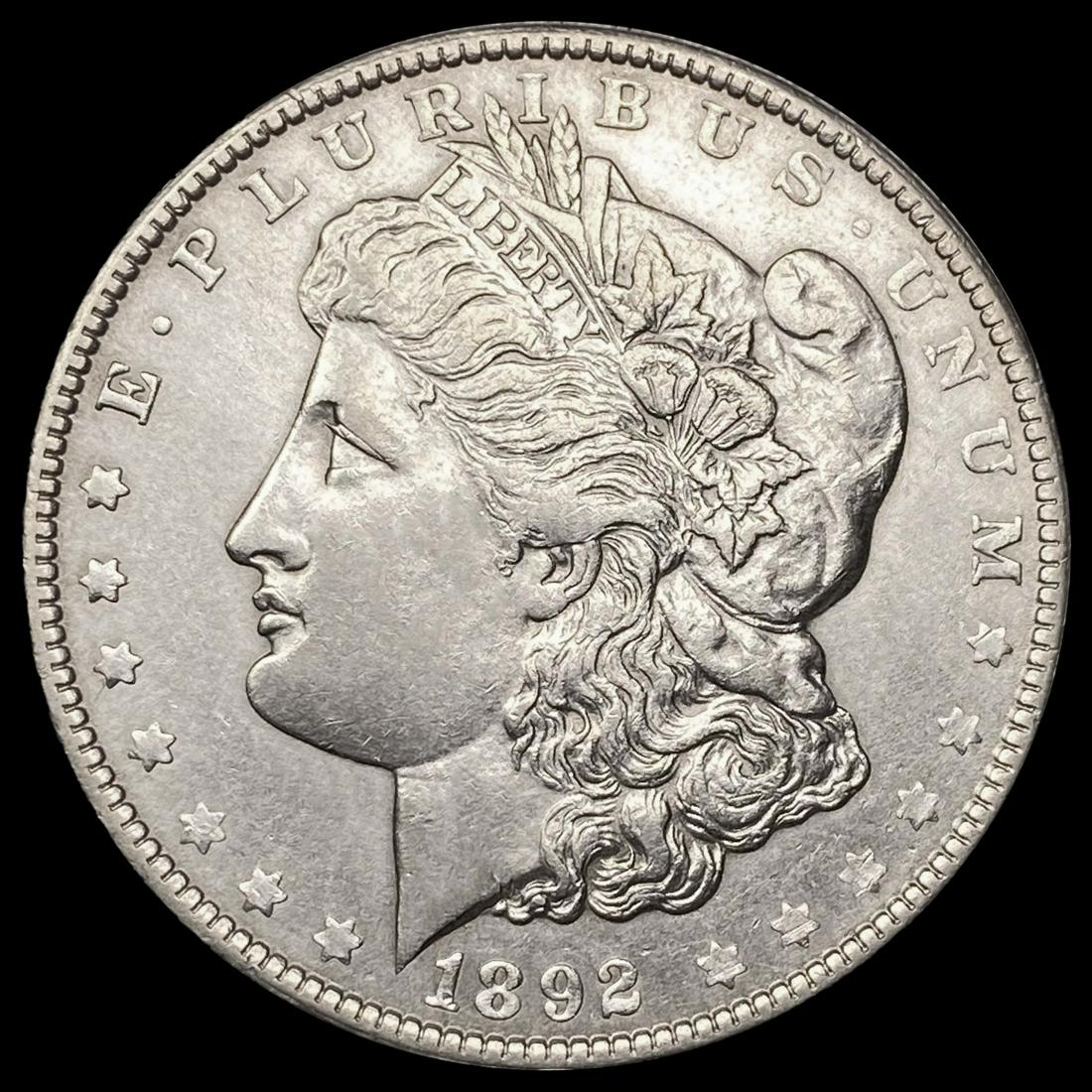 1892-O Morgan Silver Dollar CLOSELY UNCIRCULATED (1 of 2)