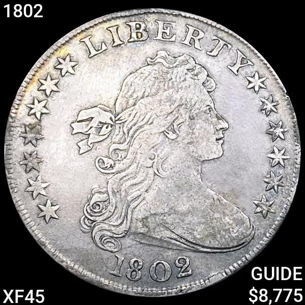 1802 Draped Bust Dollar LIGHTLY CIRC (1 of 2)