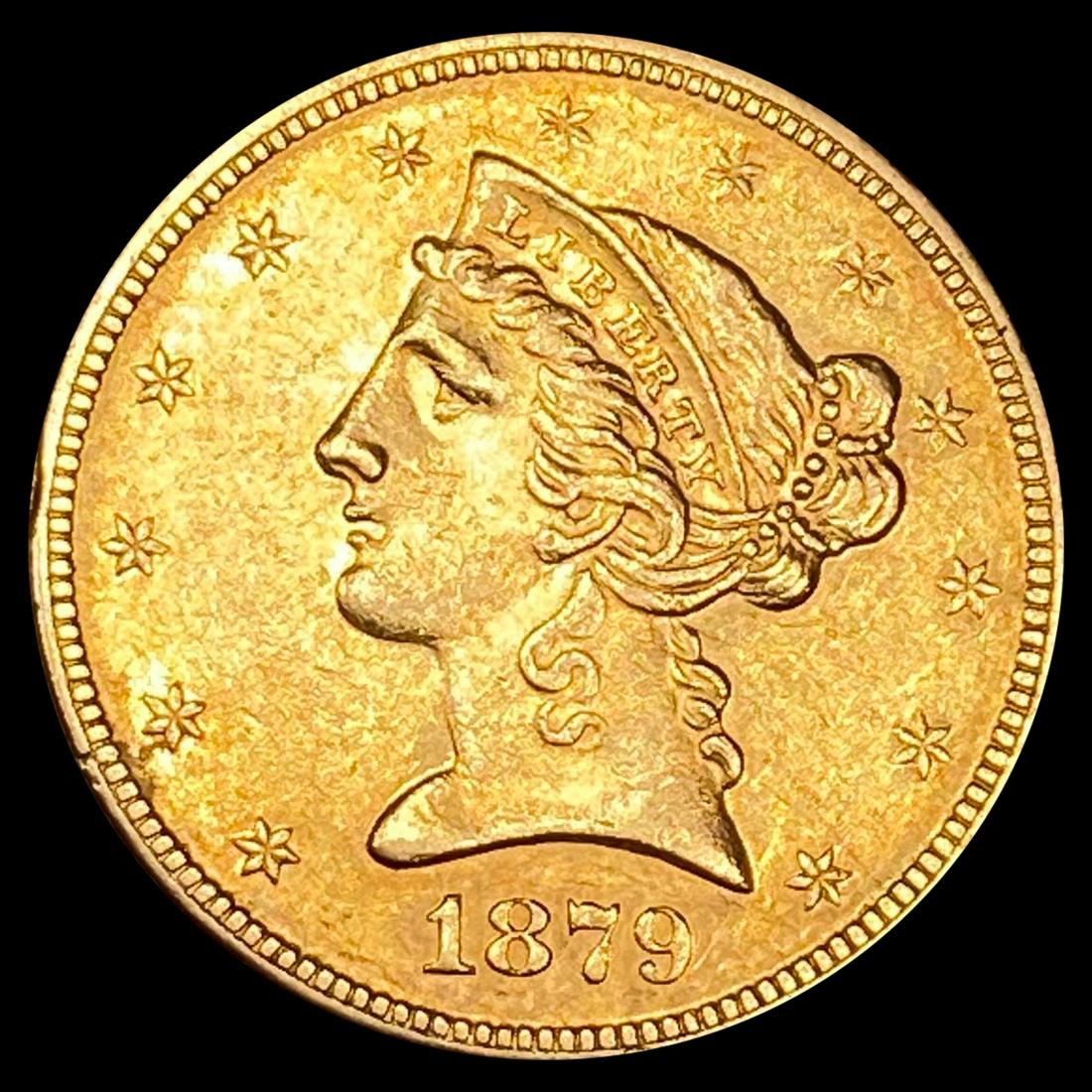 1879 $5 Gold Half Eagle UNCIRCULATED (1 of 2)