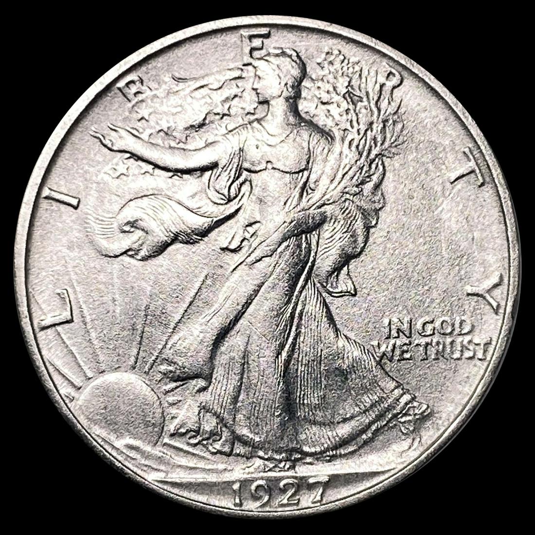 1927-S Walking Liberty Half Dollar UNCIRCULATED (1 of 2)