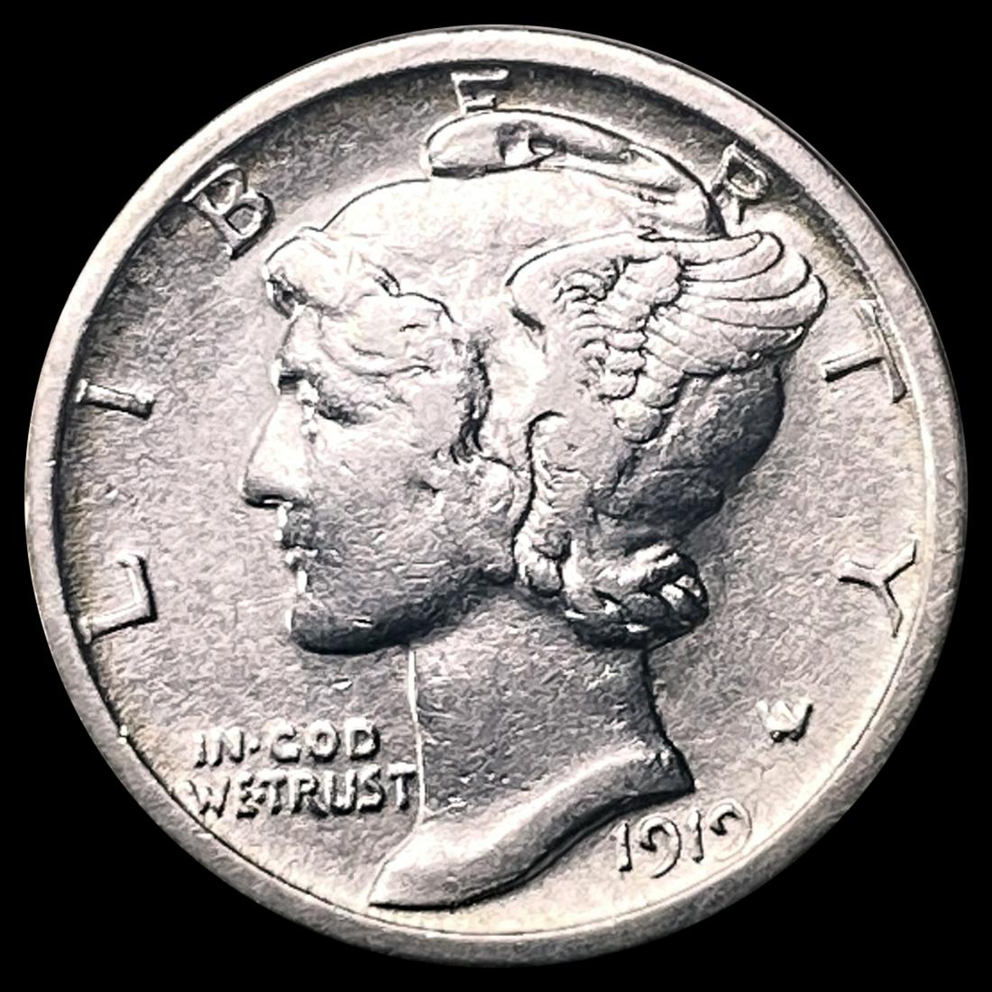 1919-S Mercury Dime UNCIRCULATED (1 of 2)